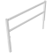 Access barriers | with triangular lock | swing-back | with top and quarter-bent bar | hot-dip galvanized | total width: 2000 mm